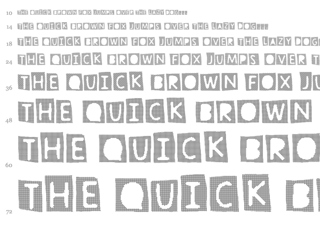 Tramita club font waterfall